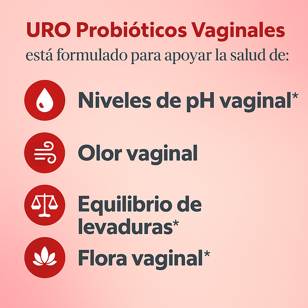URO Vaginal Probiotics | Para la salud vaginal de las mujeres